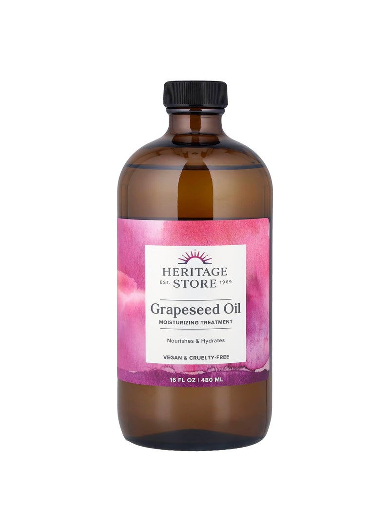 Grapeseed Oil, Moisturizing Treatment, 16 fl oz (480 ml)
